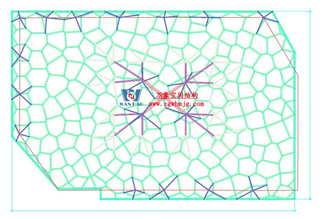 萬豪2024第1標-安吉縣昌碩小區地塊房產開發項目鋼結構天幕工程