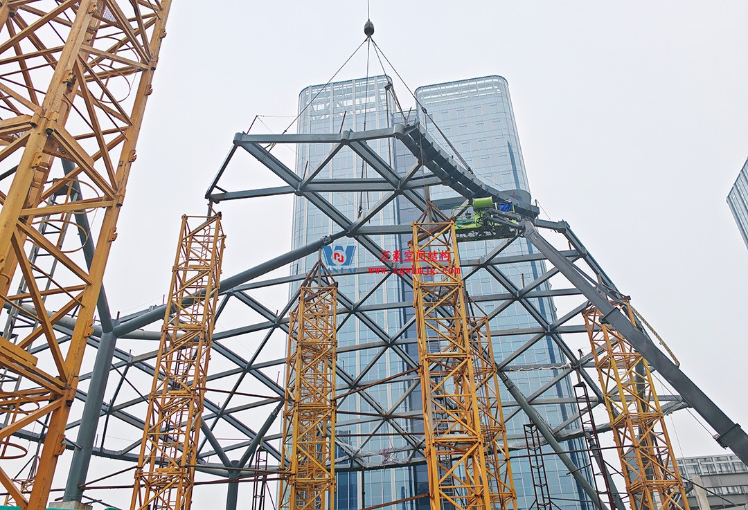 攻堅克難，全速推進|這個ETFE商業天幕迎來新進展