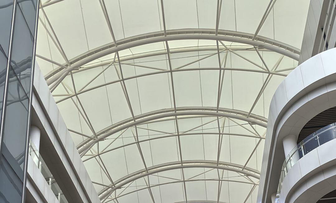 超強臺風"摩羯"狂嘯登陸，這個膜結構天幕經受嚴峻考驗！