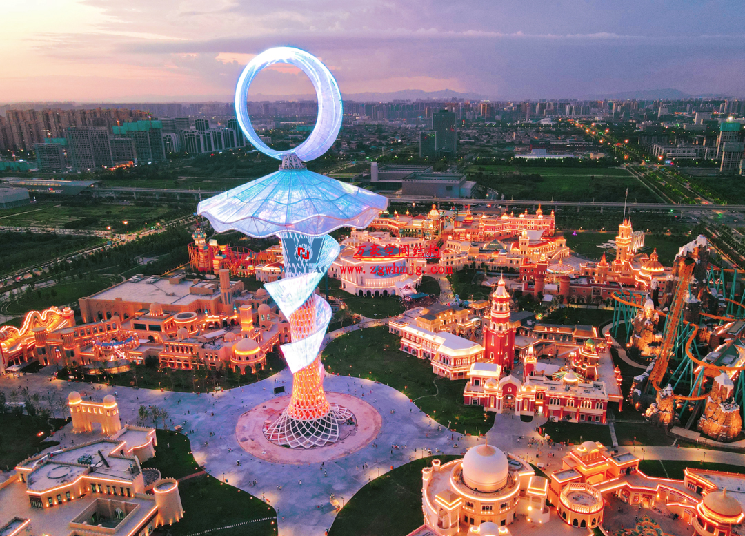 ETFE膜結(jié)構(gòu)地標(biāo)塔—以愛(ài)之名，點(diǎn)亮絲路歡樂(lè)世界