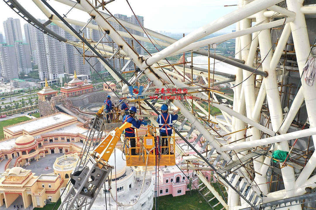 ETFE膜結(jié)構(gòu)地標(biāo)塔—以愛(ài)之名，點(diǎn)亮絲路歡樂(lè)世界