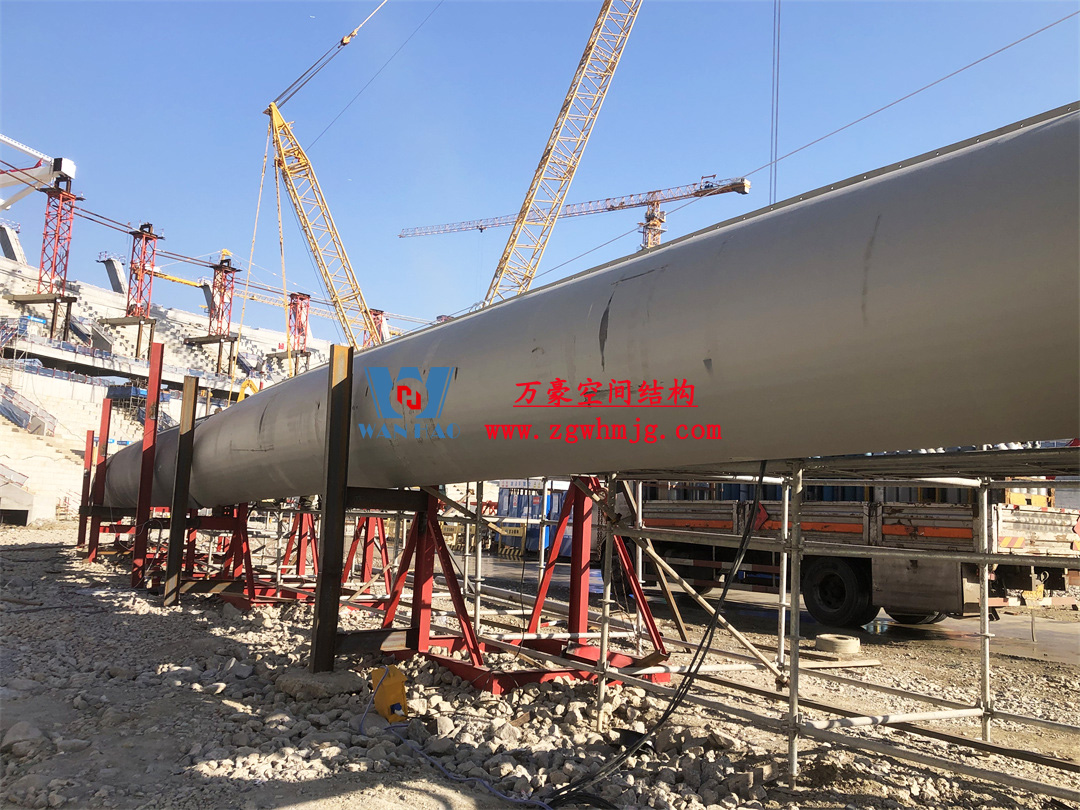 膜結構體育場屋面安裝全解析：從技術要點到經典案例