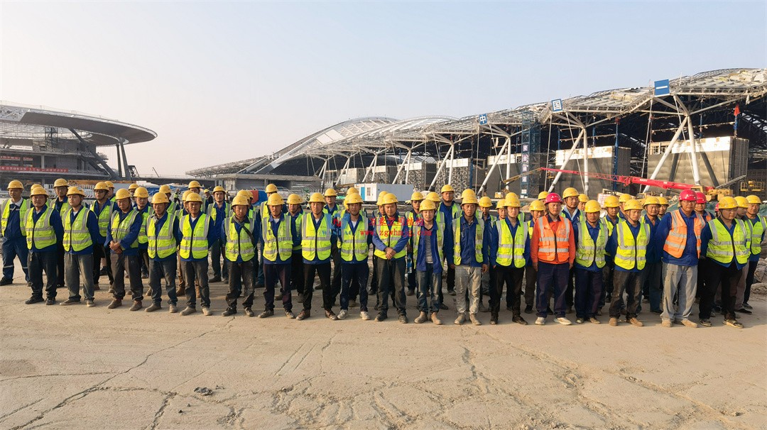 千帆競發勢如虹｜中原國際會展中心膜結構天幕攻堅實錄，擎起中原會展新地標！