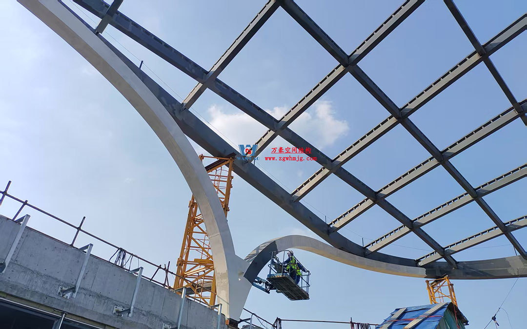 ETFE氣枕膜與雙曲面空間網殼結構結合是什么樣？一起來一睹真容