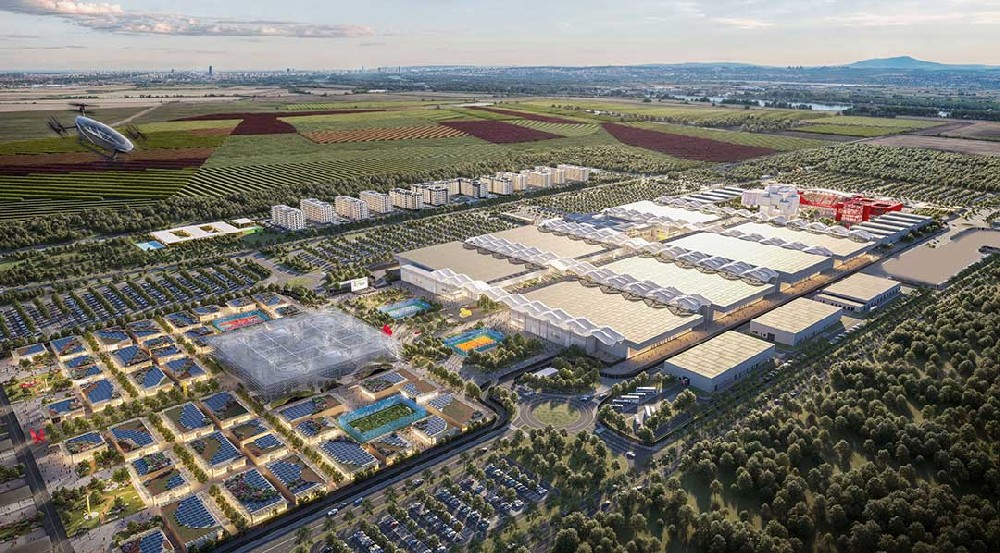 中塞攜手筑標桿,塞爾維亞國家展覽館最新施工進度全覽